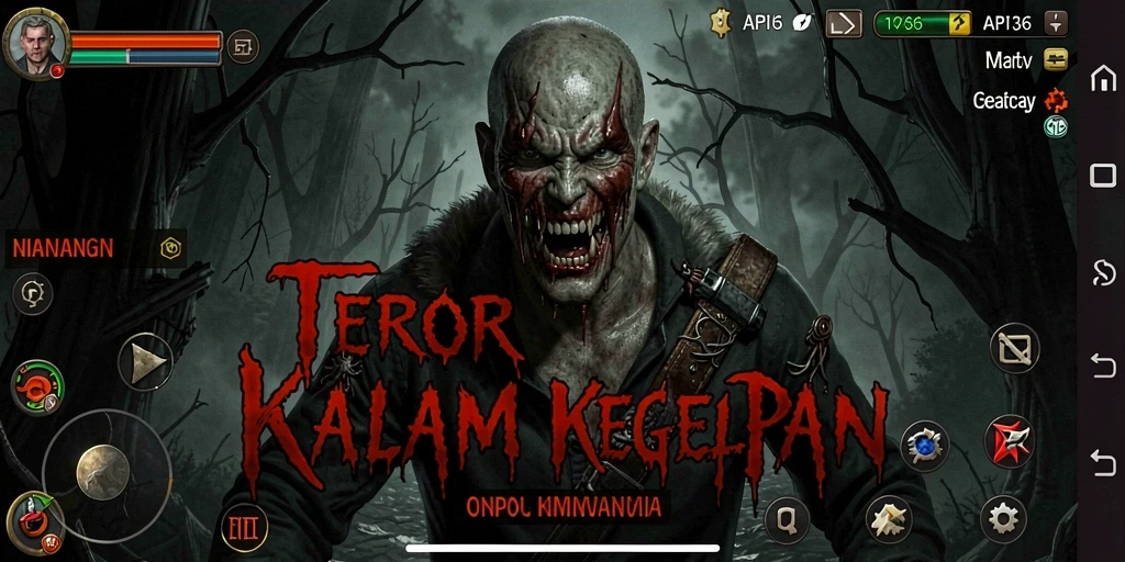 Screenshot menampilkan gameplay menyeramkan di API36 yang penuh ketegangan.
