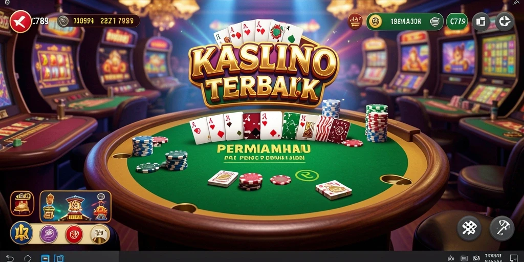 Tampilan menarik dari gameplay kasino yang penuh aksi.