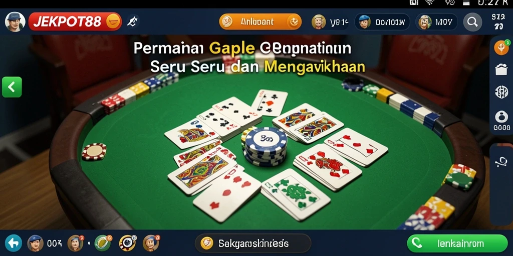 Screenshot gameplay JEKPOT88 yang menarik dan interaktif.