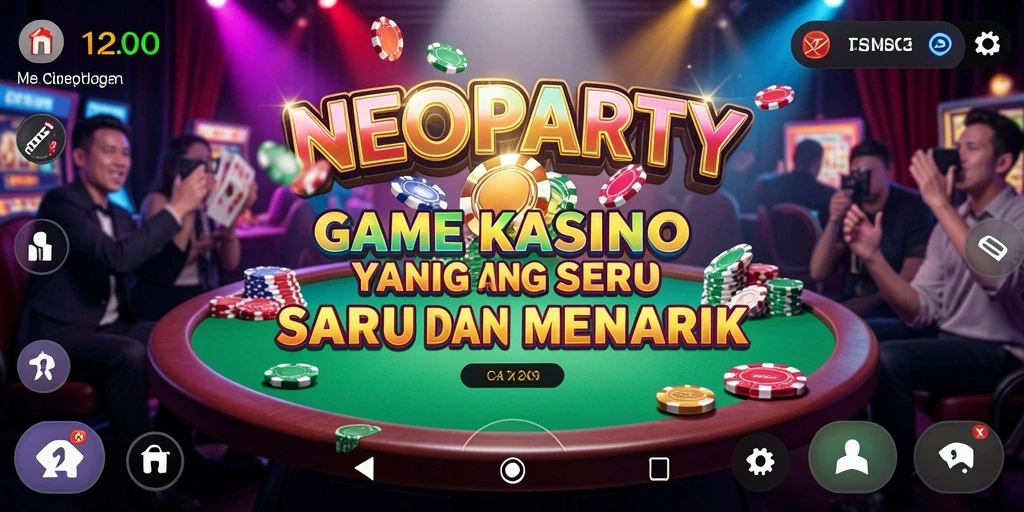 Tampilan gameplay NEOPARTY yang menegangkan dan mengasyikkan.