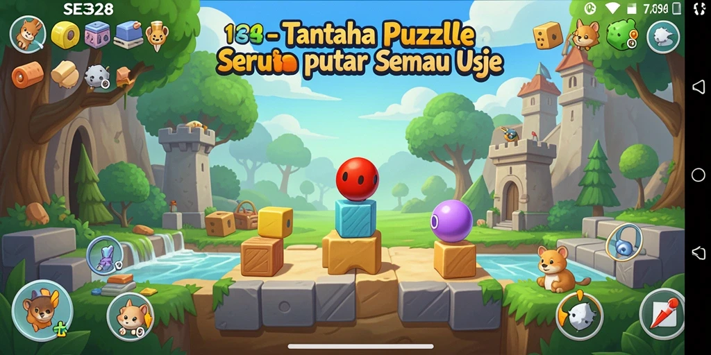 Tampilan gameplay SE328 dengan tantangan menarik dan grafis yang memukau.