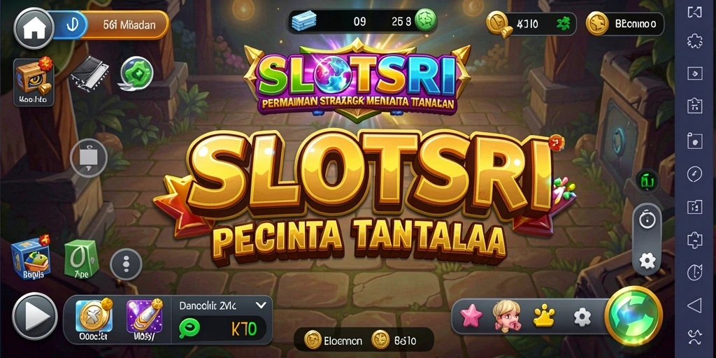 Screenshot gameplay SLOTSRI yang menampilkan aksi strategis penuh ketegangan.